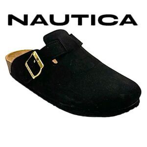 Nautica Boston Clog Black Slip-On Casual Shoes Men’s Size 7M